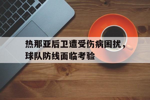 关于热那亚后卫遭受伤病困扰，球队防线面临考验的信息